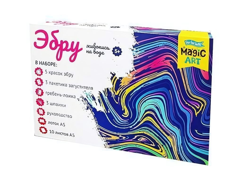 Набор для рисования на воде "Эбру" "Magic ART" (Т-ц)