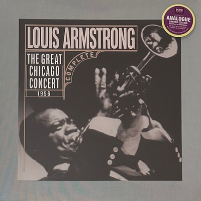 Louis Armstrong ‎– The Great Chicago Concert - 1956 3LP (Англия)