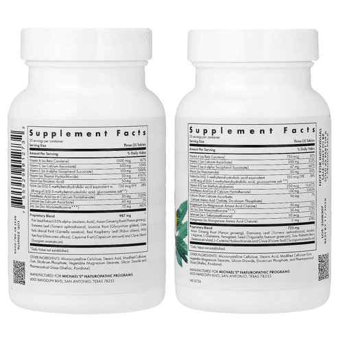 Michael's Health, Набор для мужского и женского репродуктивного фактора для пар, 2 флакона, 60 вегетарианских таблеток в каждом