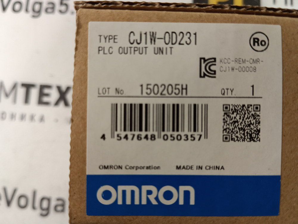 Omron CJ1W-0D231 новое