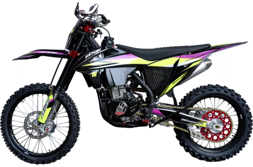 Мотоцикл Кросс BSE T8 Neon Storm (Sport)