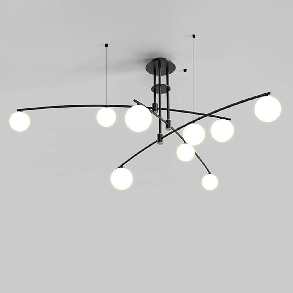 Потолочный светильник 8119P/9 black