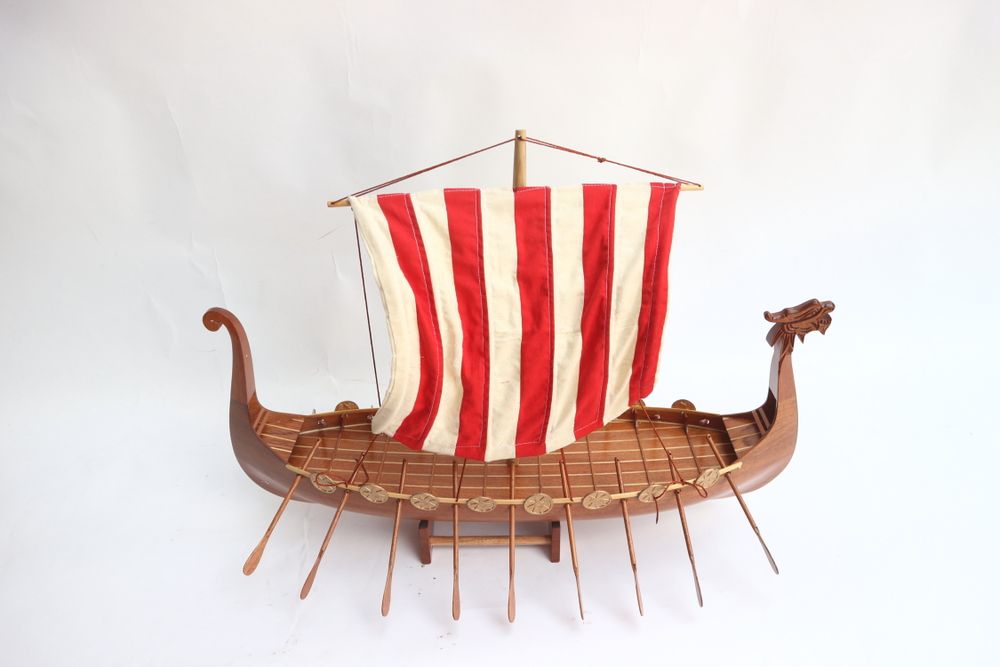 Van Der Heijden Модель парусника Дракар викингов, Скандинавия