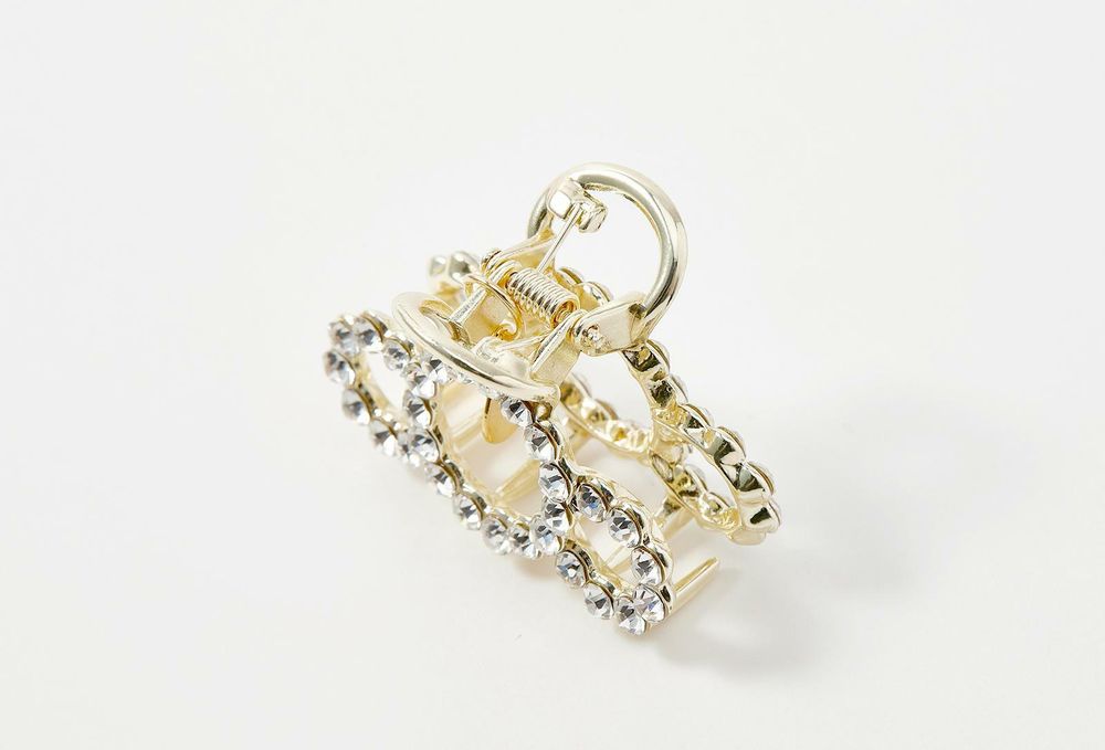 Benten Заколка-краб "Гама", кристаллы