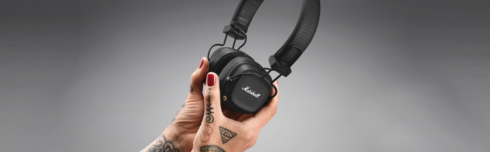 Беспроводные наушники Marshall Major IV, черный