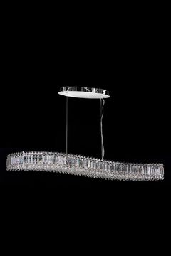 Подвесная люстра LED 50W 3200К LE3004/1200L CH хром Justine Leon