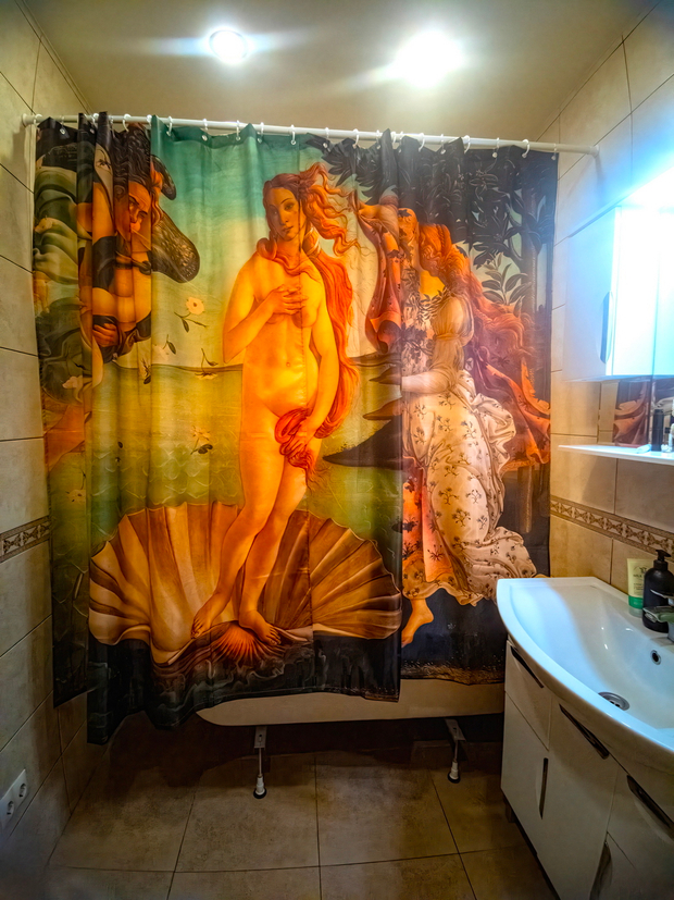 Комплект штор «Рождение Венеры», по мотивам картины Боттичелли