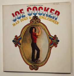 Винтажная виниловая пластинка LP Joe Cocker Mad Dogs and Englishmen 2LP (Germany 1988)