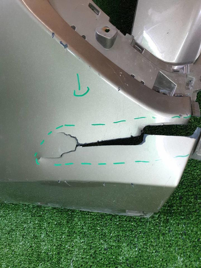 Бампер передний Geely Atlas (2016-2022)