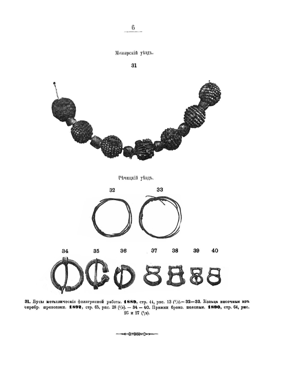 Альбом рисунков, помещенных в отчетах Императорской археологической комиссии за 1882-1898 годы | Нет автора