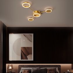 Потолочный Светильник Aldan L75 Brass By Imperiumloft