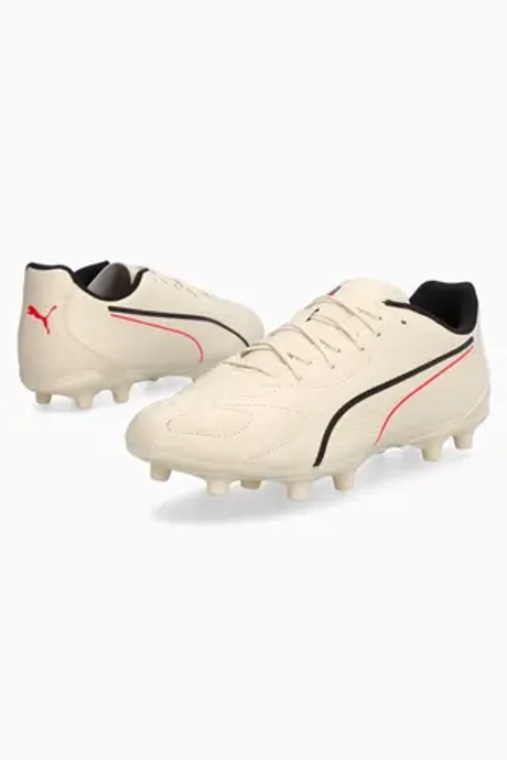 Бутсы Puma King 20 Play FG/AG - белый