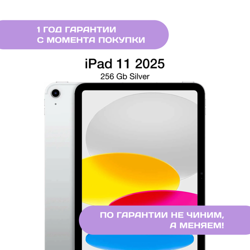 iPad 11 (2025) 256 ГБ, Серый