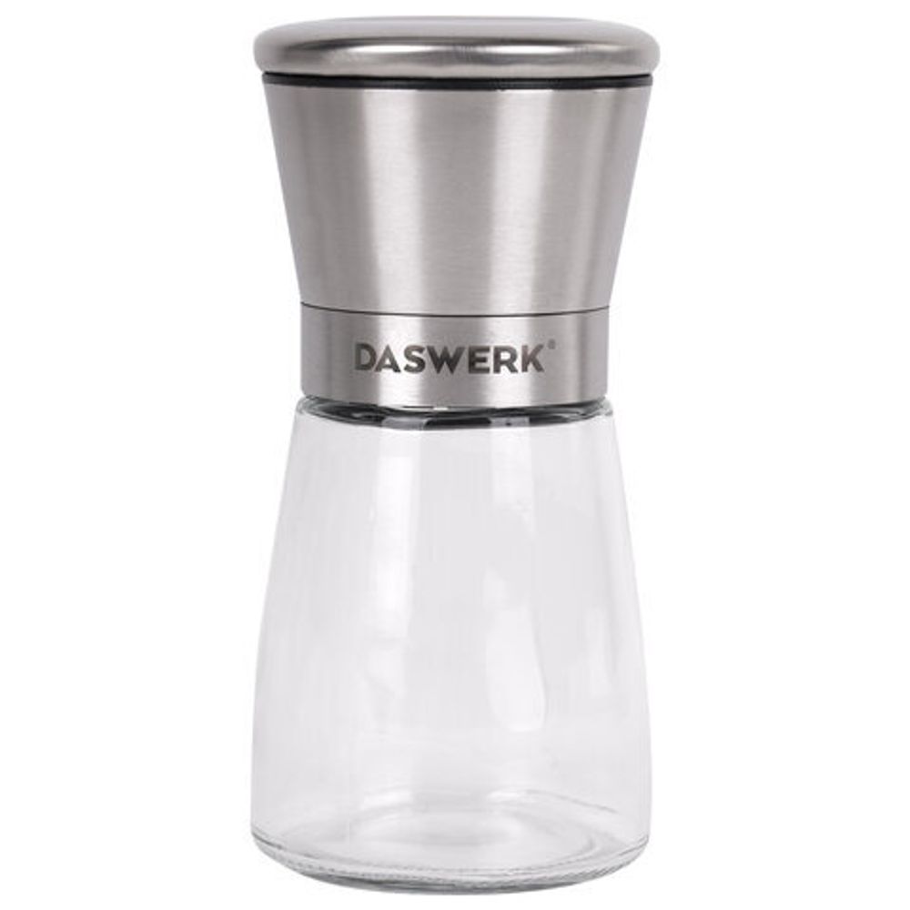 Механические ручные мельницы для соли и перца, набор 2 шт., нержавеющая сталь, DASWERK, 456628