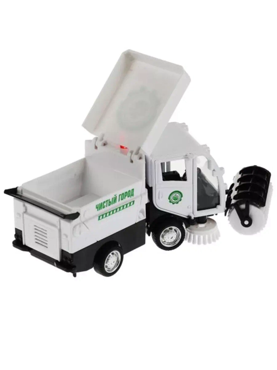 Игрушечный транспорт Уборочная машина звук свет 15,5 см