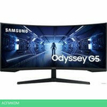 Игровой монитор Samsung Odyssey G5 LC34G55TWWIXCI