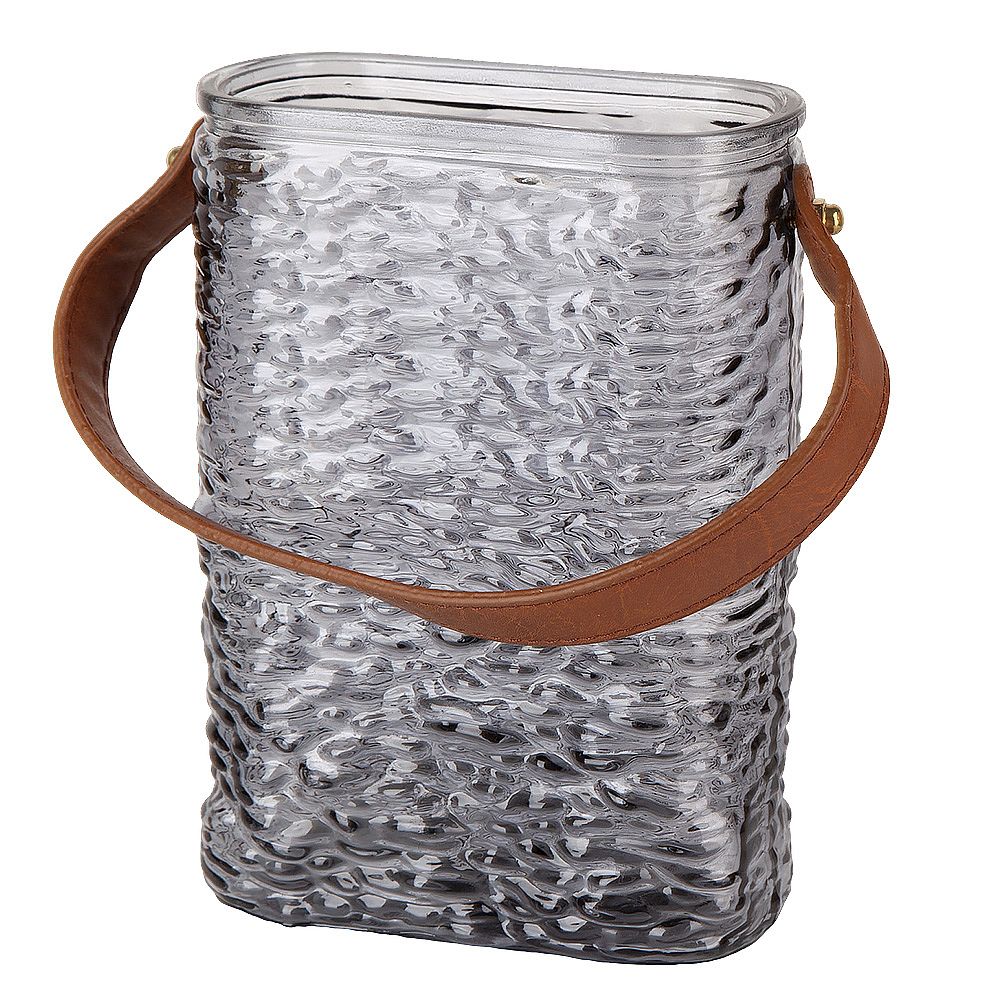 Ваза "Сумочка" h=17,5см, v=1200мл (стекло) (индивидуальная упаковка)