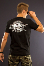 Футболка Варгградъ мужская чёрная "Лихие люди"