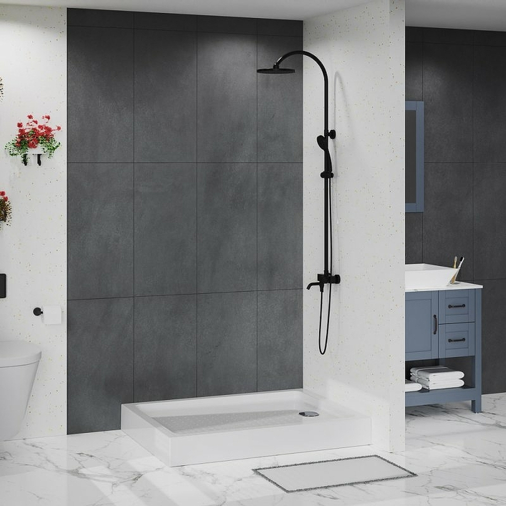 Акриловый поддон для душа BelBagno Tray 120x90 TRAY-BB-AH-120/90-15-W Белый