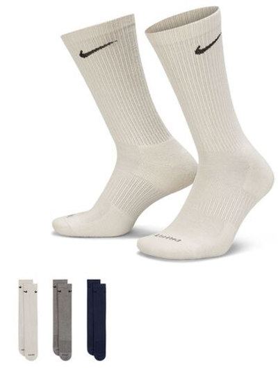 Теннисные носки Nike Everyday Plus Cushioned Training Crew Socks 3P - разноцветный
