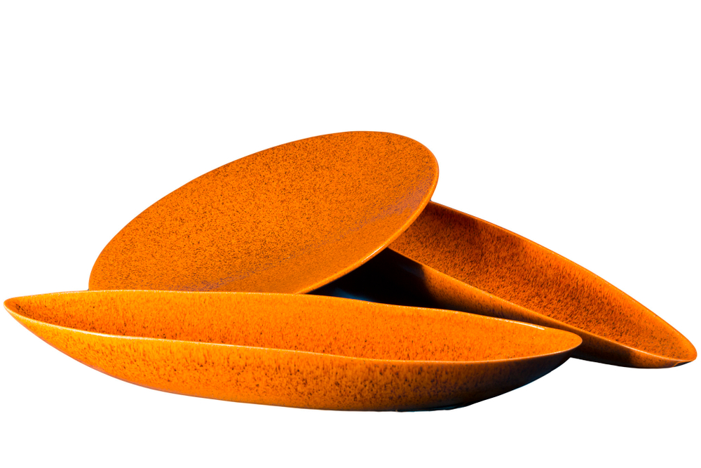 Блюдо декоративное керамическое в центр стола среднее Africa от S. Bernardo из Португалии