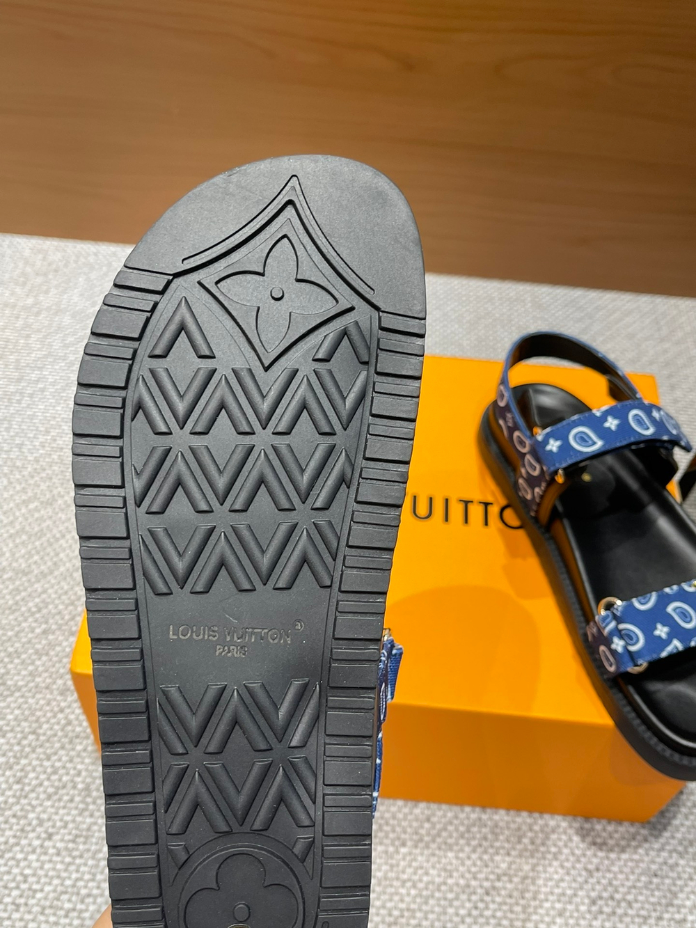 Louis Vuitton Sunset Comfort Flat Sandal