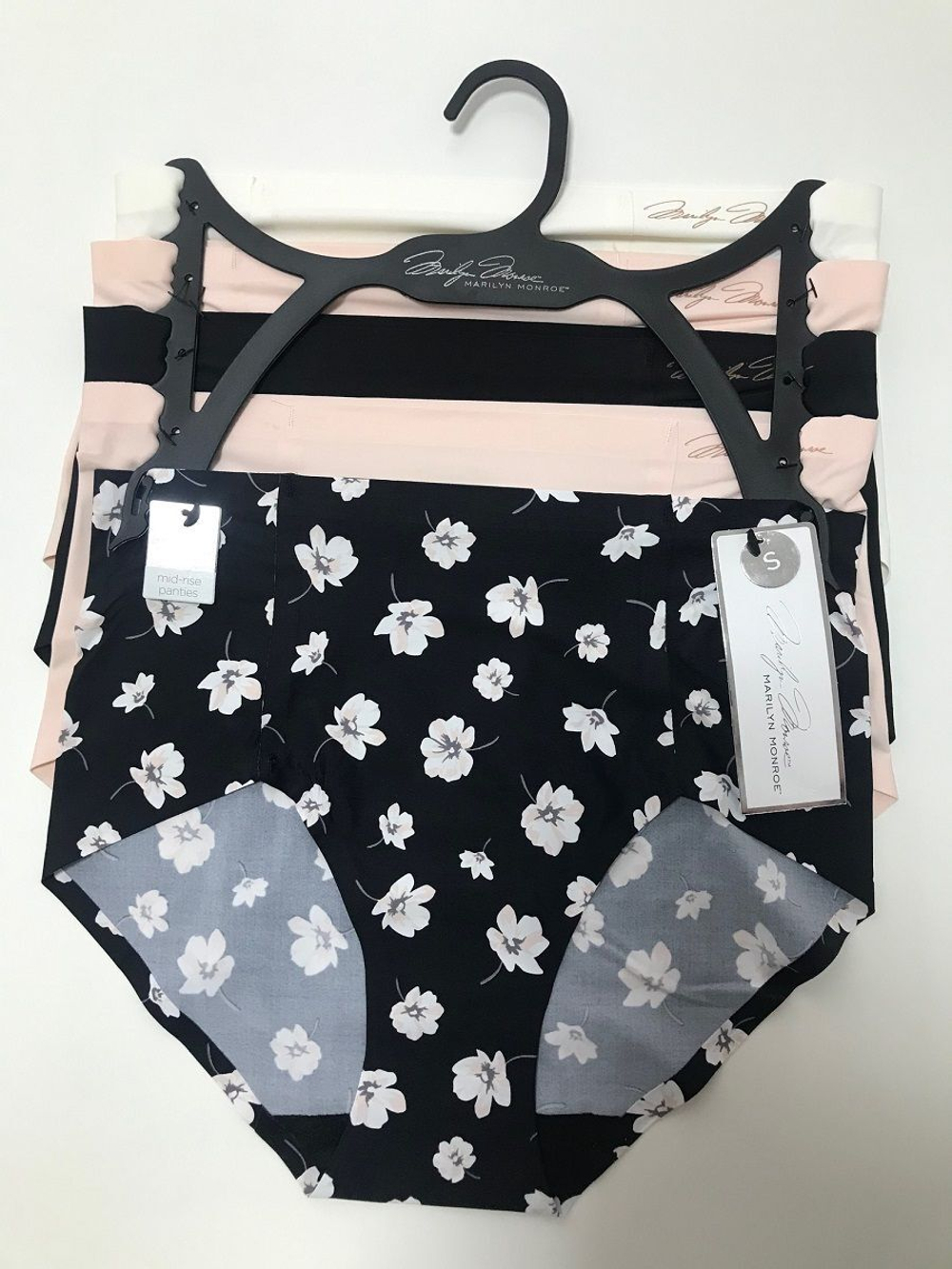 Набор из 5 бесшовных трусиков (Размер: M) (Цвет: разноцветный)