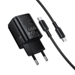Borofone BAS85A Star PD30W+QC3.0 зарядное устройство набор (Type-C на Type-C) (black)