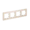Рамка 4-м AtlasDesign универс. беж. SE ATN000204