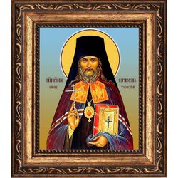 Гермоген Долганев, Тобольский, священномученик, епископ. Икона на холсте.