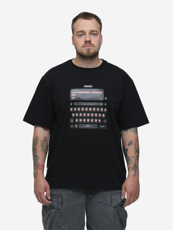 Футболка RUFF "Keyboard" Черный
