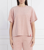 вверх от пижамы terry_футболка Hugo Bodywear - розовый(50483828)