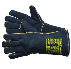 Краги Gward Track Dark, из спилка, черного цвета