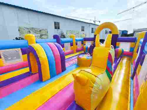 Коммерческий надувной батут «Комиксы» без горки 7*5*2,7 м