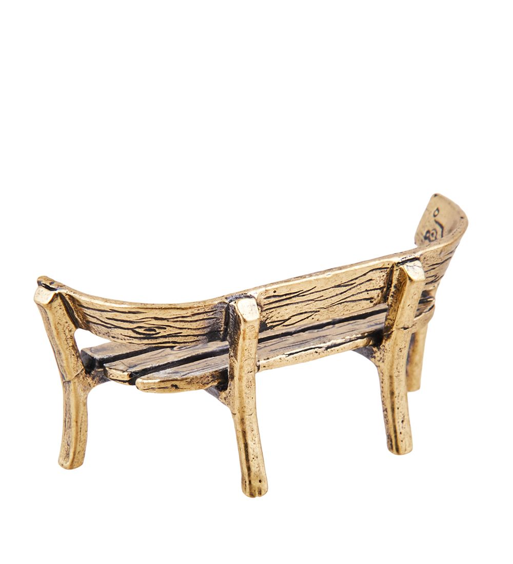 AM-3678 Фигурка «Лавка овальная» (латунь)