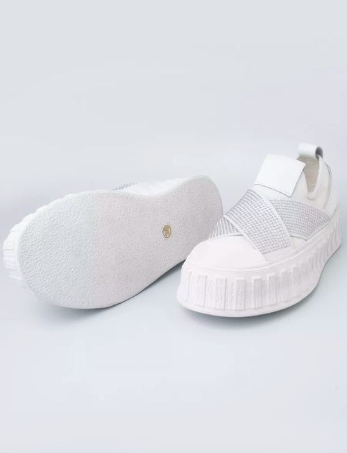Кроссовки нат. кожа (36-41)р. / шт. HL-73