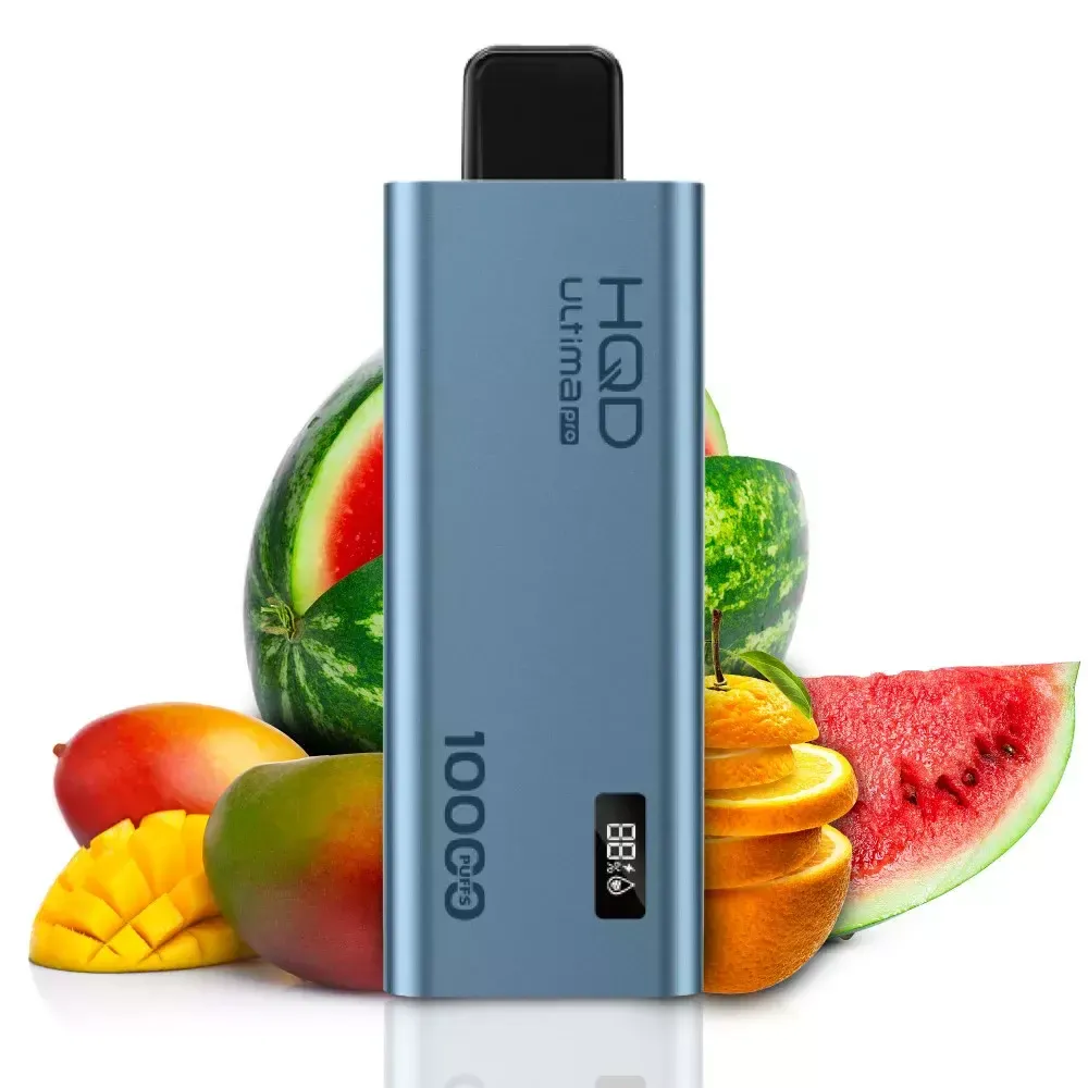 HQD ULTIMA PRO 10000 - Mango Orange Watermelon (5% nic)