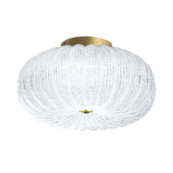 7720/36L PIKO LED SN 572 Светильник металл/стекло/прозрачный/золотой LED 36Вт 3000-6500K D400 IP20 пульт ДУ ANGELO