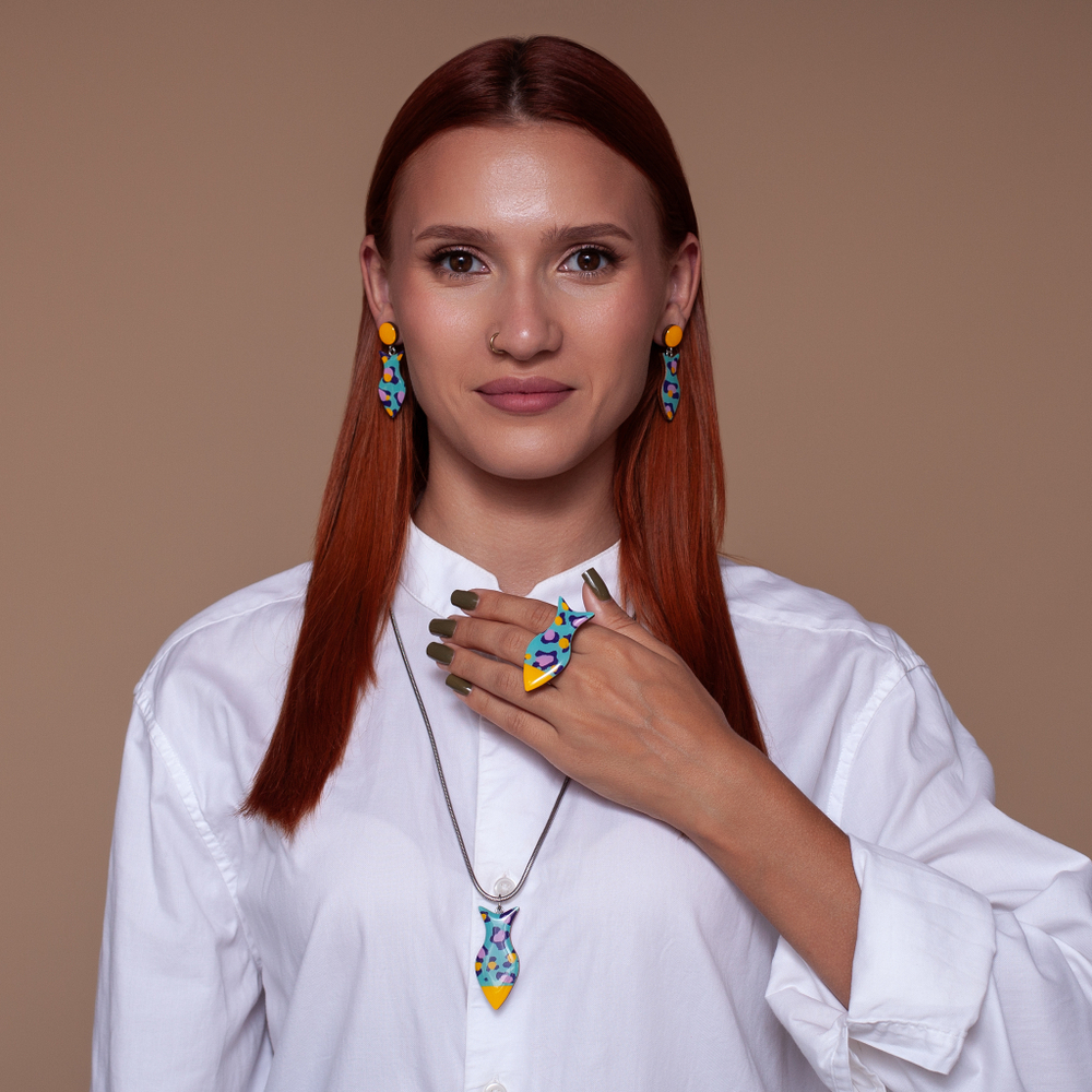 Комплект Украшений - Рыбки - ЛеоЛето