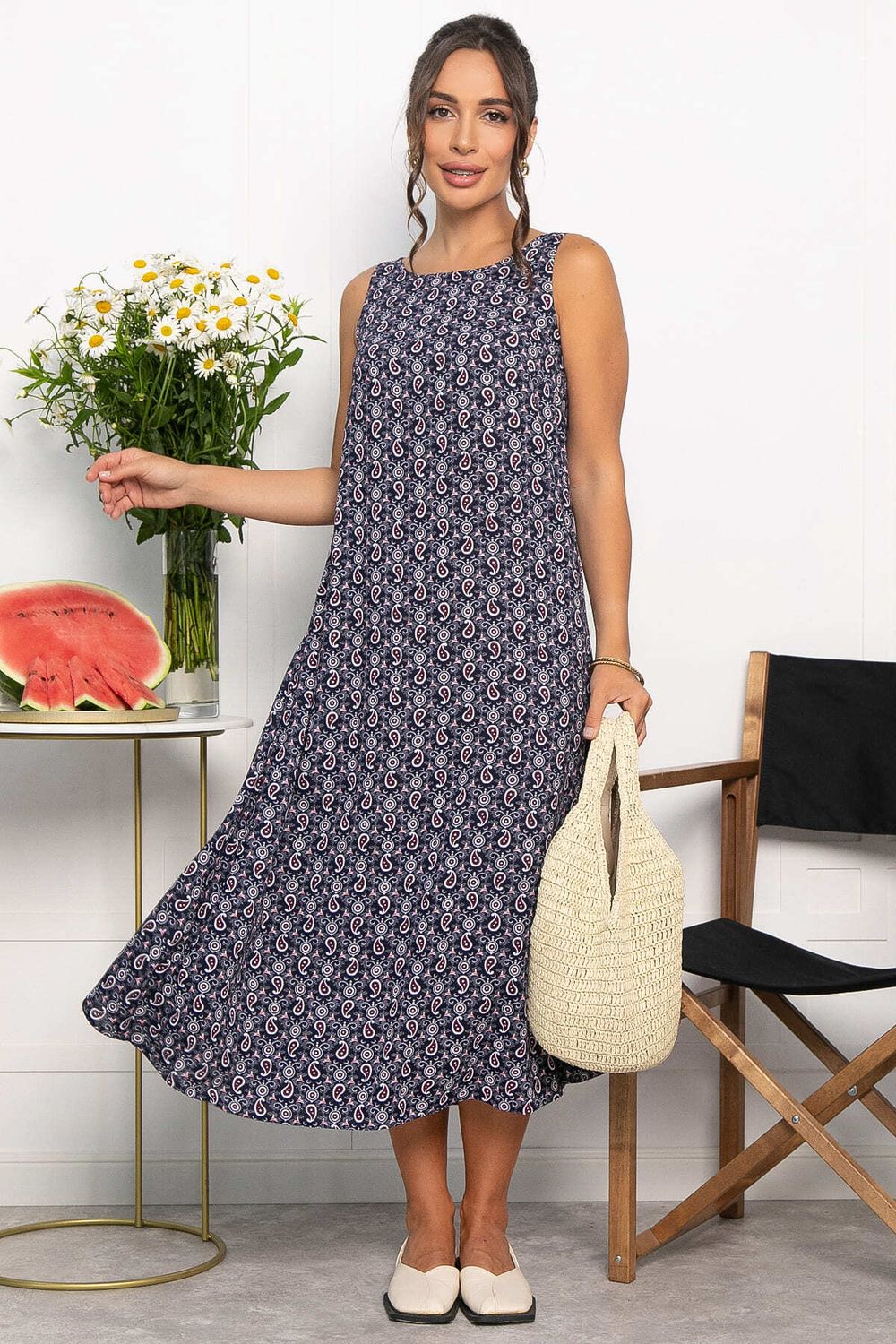 Сарафан Кампари (синий) П13994-10М LT Collection