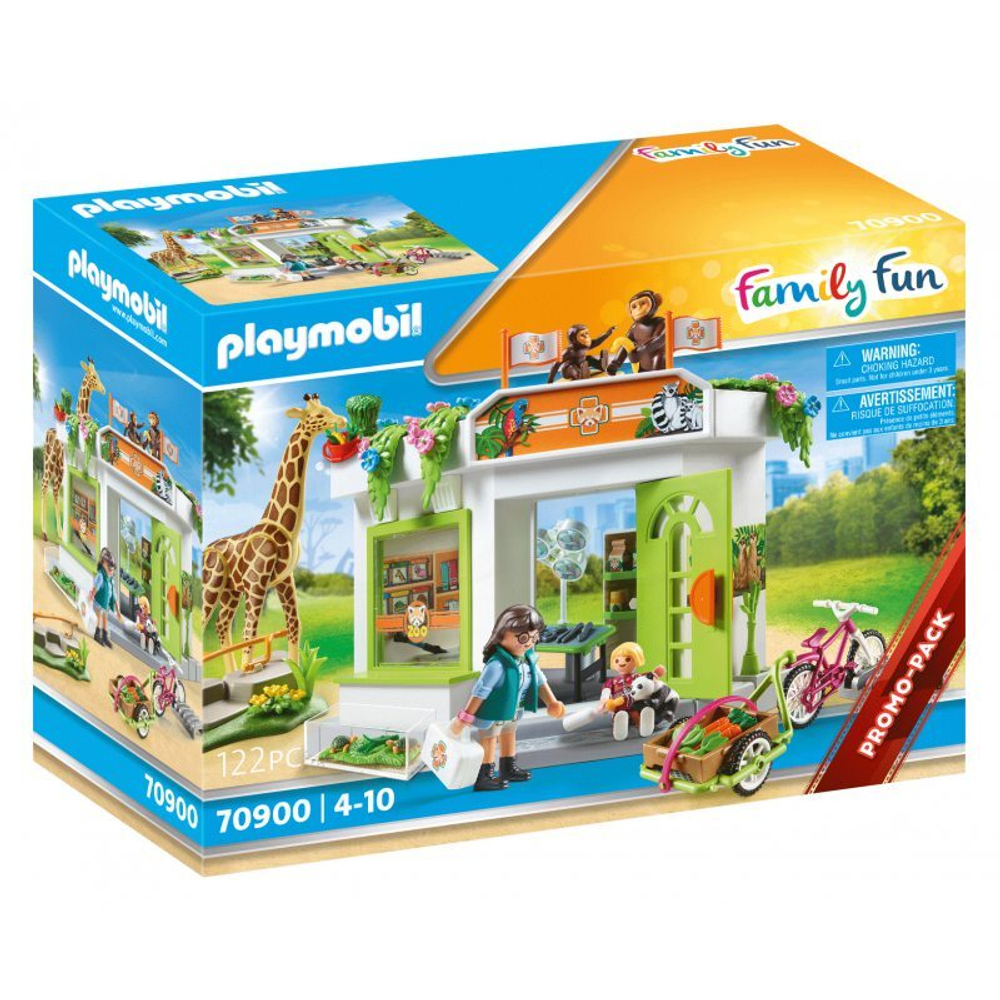 Конструктор Ветеринарная практика в зоопарке Playmobil 70900