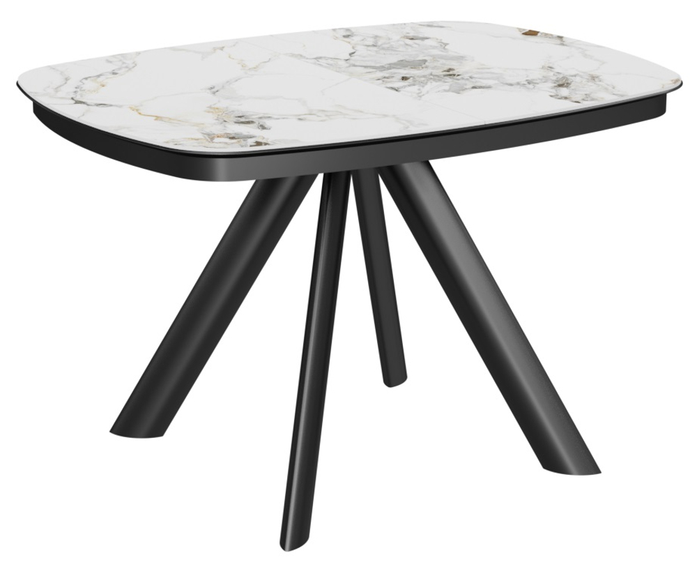 Сохо-С (Кубика) Стол обеденный 1000/1200мм (+320мм) 110Е (керамика)