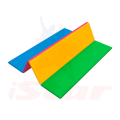 Гимнастическая зона Детская - чехол ПВХ - наполнение ППЭ/НПЭ - 2х2х0.04м - СКЛАДНАЯ