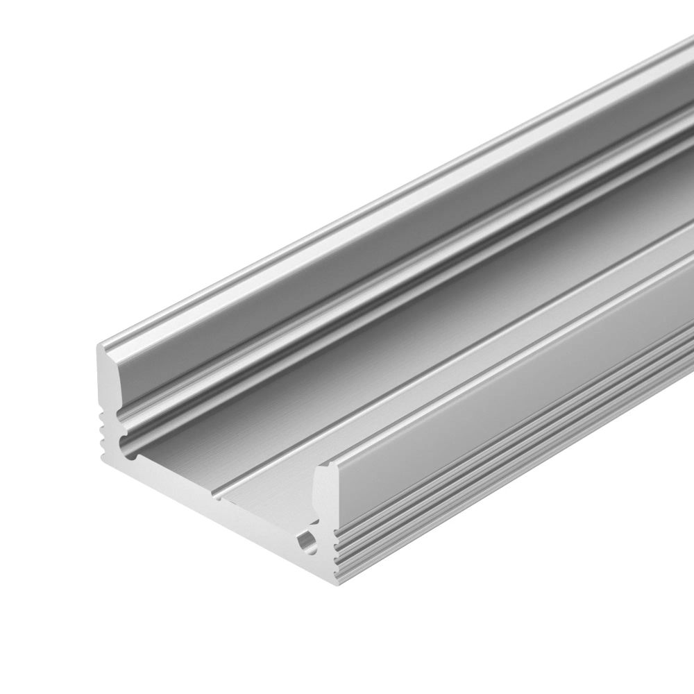 Профиль с экраном SL-SLIM-H7-2000 ANOD+OPAL (Arlight, Алюминий) 036834