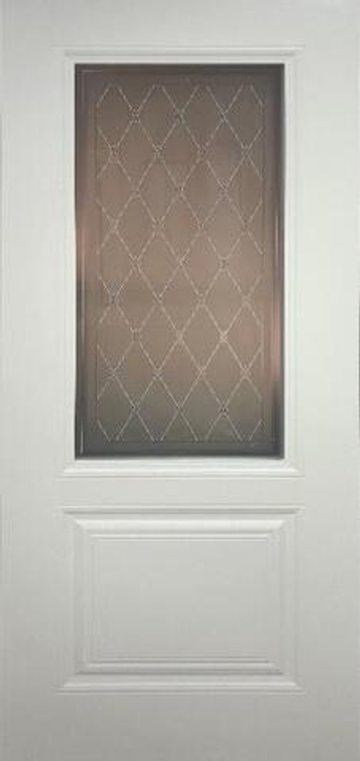 Межкомнатная дверь Уник "White-2 В1"