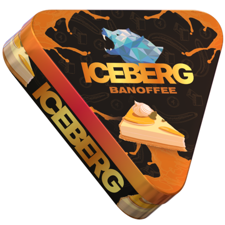 ICEBERG LIMITED TRIANGLE BANOFFEE (75МГ) - ПИРОГ БАНОФФИ