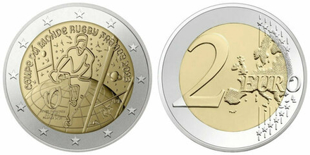 Франция 2 евро, 2023 Чемпионат мира по регби 2023