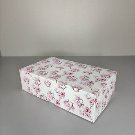 Коробка для зефира "Магнолия" 26х16х7,5 см