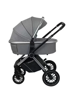Детская модульная коляска Luxmom 750, автолюлька /выдвижная ручка /цвета
