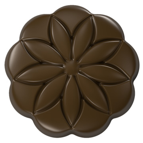1113 | Форма для шоколадных изделий "Цветок" (275*175 мм)